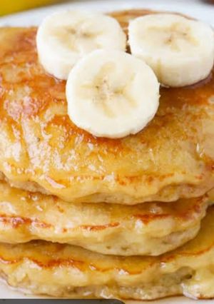 A picture of Banana pancakes.