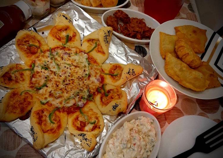 Step-by-Step Guide to Make Homemade Pizza flower