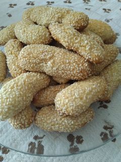 صورة لوصفة كعك ابو السمسم