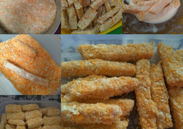 Cara Gampang Membuat Homemade chicken nugget yang Enak Banget