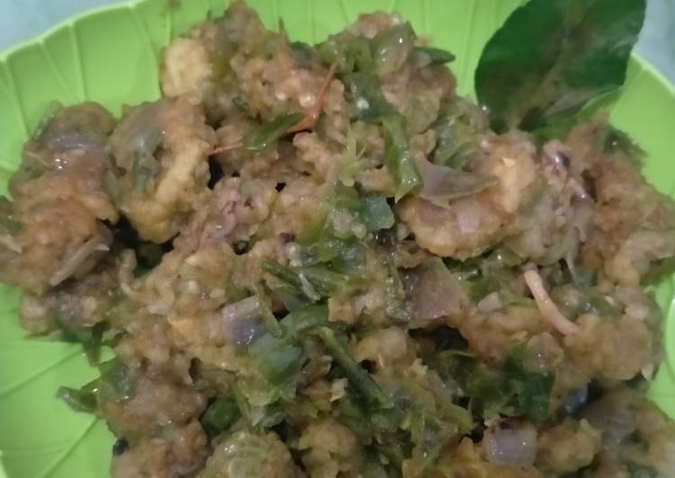 Resep Cumi tepung lado ijo, Lezat Sekali