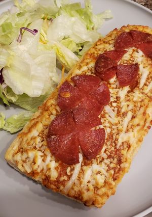 A picture of Frozen French Bread Pizza (Air Fryer).