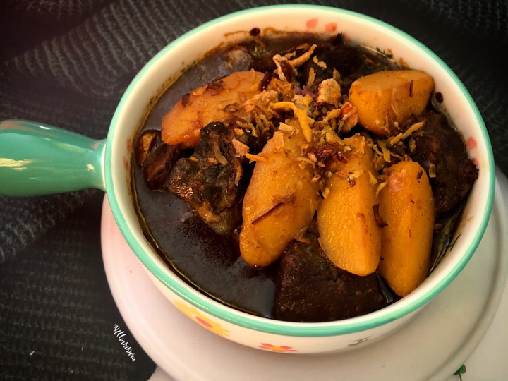 Langkah Mudah untuk Membuat 379. Daging Semur Betawi dengan Press Cooker / Panci Presto #KampungIdaman Murah