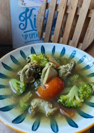 Gambar Ayam Rebus Sos Tiram