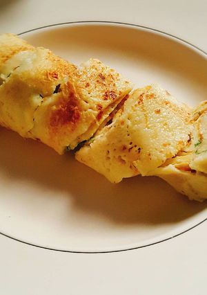 A picture of Crepe omelets.