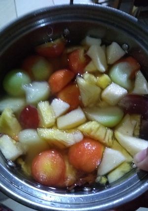 Foto resep Es cocktail