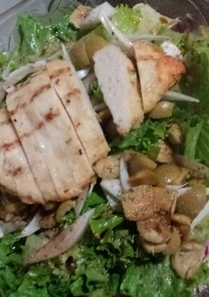 Una foto de Ensalada para la cena