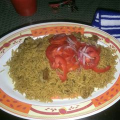 A picture of Beef pilau.