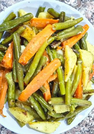 Une photo de Légumes sautés
