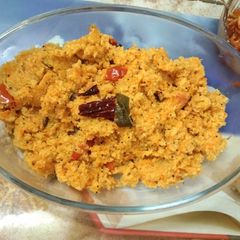 A picture of Dalia Upma / Broken Wheat Upma.