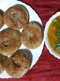 ডাল বাফলা বাটি (dal bafla bati recipe in Bengali)
