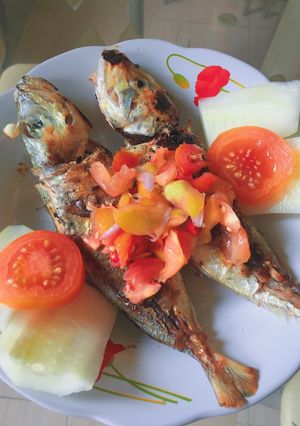 Foto resep Ikan Bakar Sambal Colo-colo (ikan kembung)