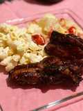 Costillas a la BBQ