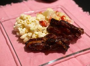 Una foto de Costillas a la BBQ