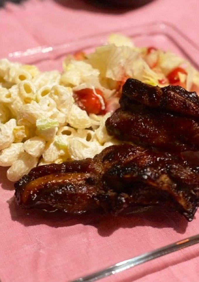 Una foto de Costillas a la BBQ