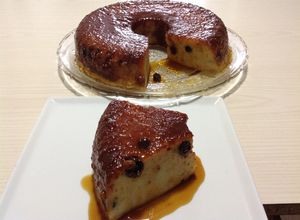 Una foto de Budín de Pan fácil y económico