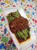 (22) Tumis Buncis Gremut Pedas