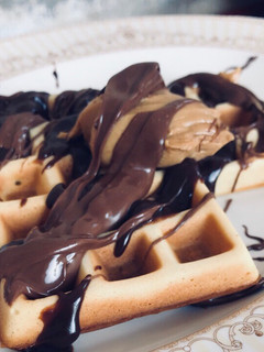 صورة لوصفة وافل 😍🍫