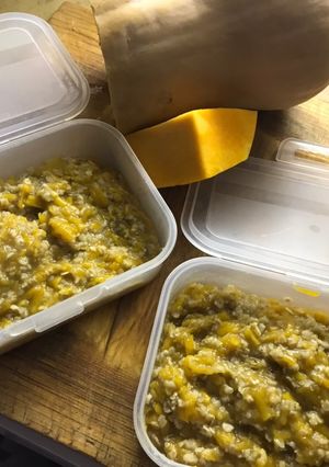 Isteni finom sütőtökös zabkása recept fotója