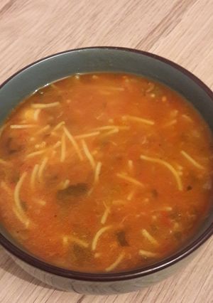 Une photo de Harira (soupe marocaine)