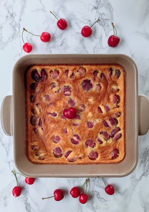Foto di Clafoutis di ciliegie