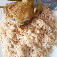 A picture of Cinnamon rice.