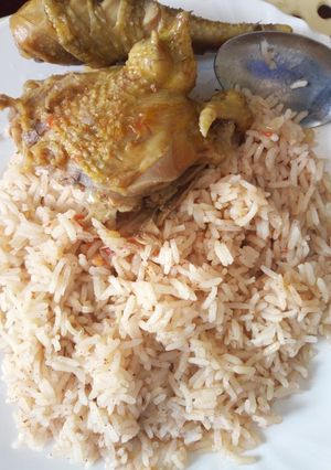 A picture of Cinnamon rice.
