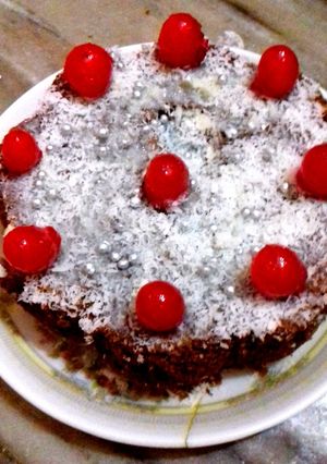 A picture of Horlicks cake.