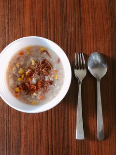 Foto resep Bubur ayam sayur