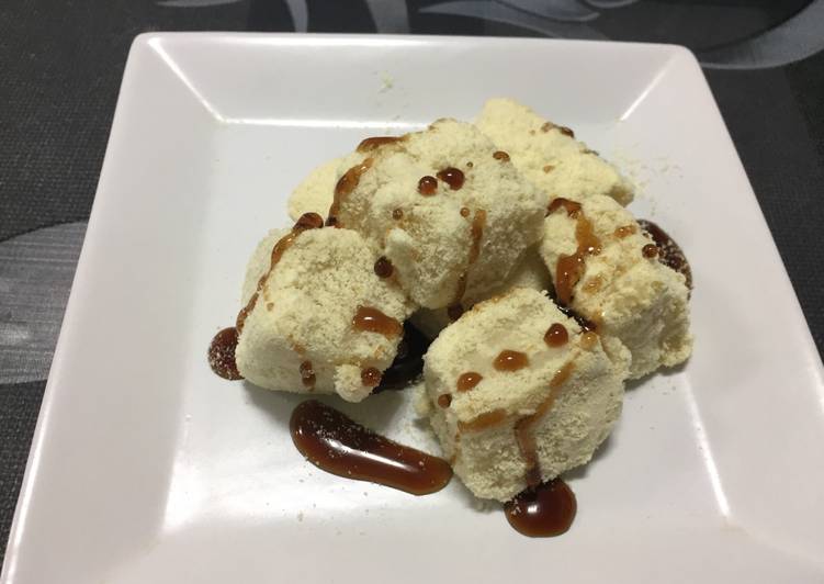 Milk Warabi Mochi (Japanese Sweets) Milk Warabi Mochi (Japanese Sweets)