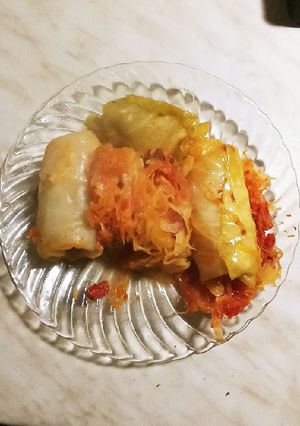 Szabolcsi töltött káposzta recept fotója