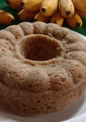 Foto resep Bolu kukus pisang 1 telur (takaran sendok..gak pake mixer)