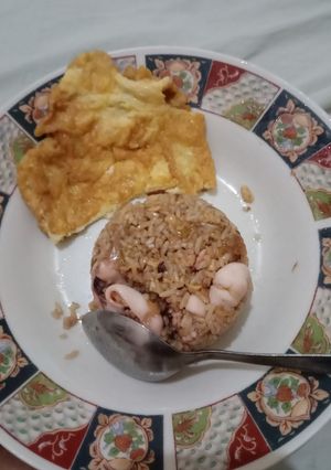 Foto resep Nasgor seafood