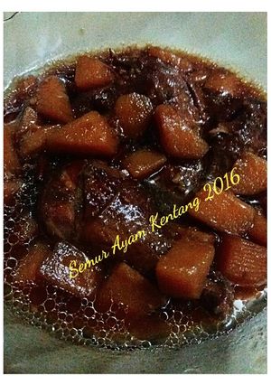 Foto resep Semur Ayam Kentang