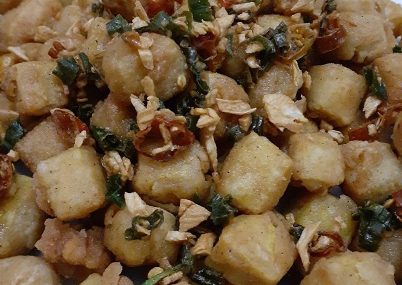 Tahu crispy cabe garam