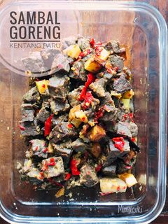 Foto resep Sambal goreng kentang paru