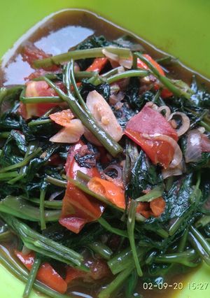 Foto resep Tumis kangkung terasi