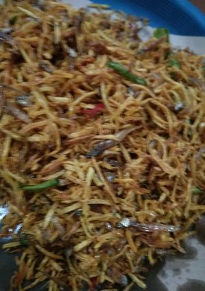 Foto resep Kering gumbili lancar dan teri