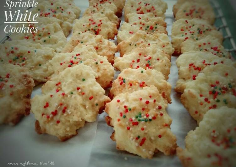 Sprinkle White Cookies