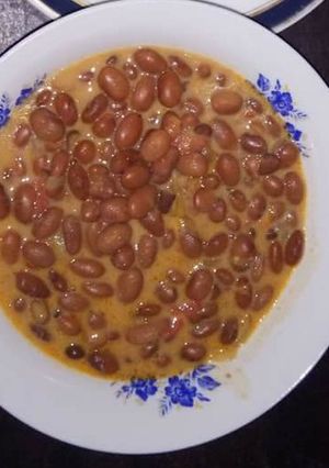 A picture of Coconut milk Beans.