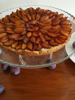 A picture of German Plum Cake - Zwetschgendatschi.
