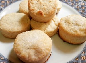 Una foto de Scones sin gluten y veganos