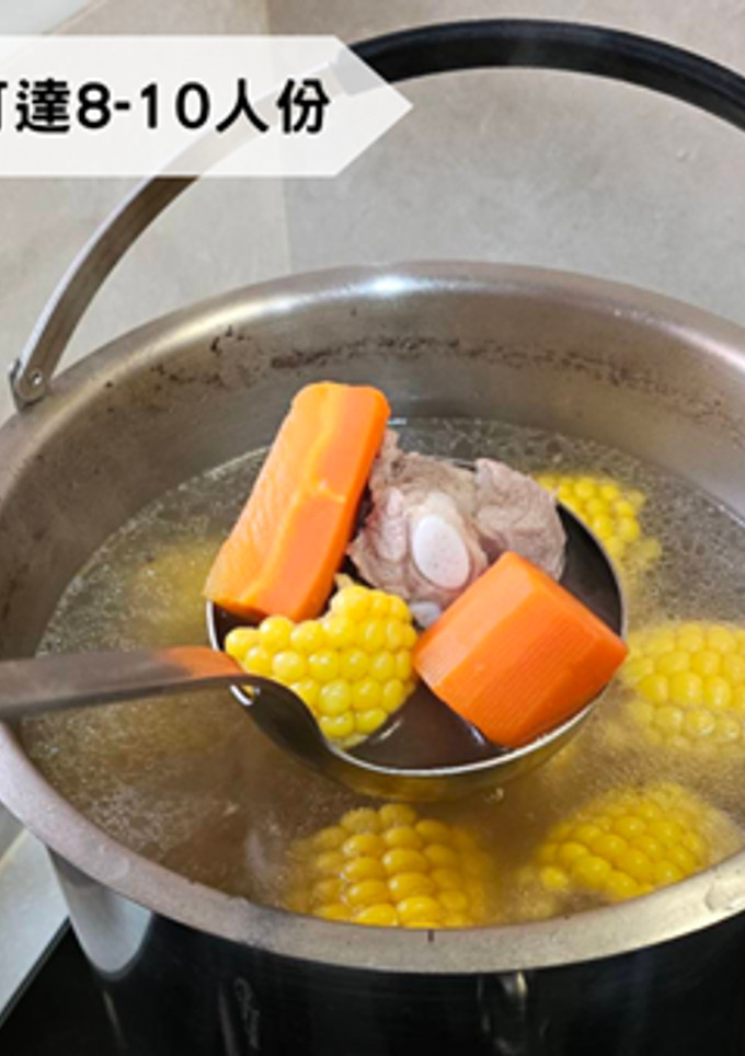 【悶燒鍋料理-玉米排骨湯】-火牌悶燒鍋 的食譜成品照片