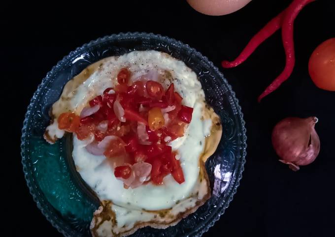 Resep: Telur Ceplok Dabu-dabu Enak