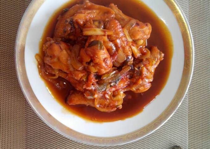 Cara membuat Ayam goreng mentega(jos gandos rasanya manis,asem gurih)ho cia Cara membuat Ayam goreng mentega(jos gandos rasanya manis,asem gurih)ho cia