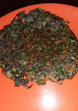 Una foto de Tortilla de acelga