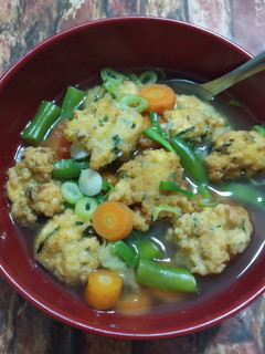 Foto resep Sup sayur bola- bola tahu
