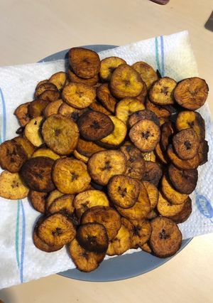 Banánchips recept fotója