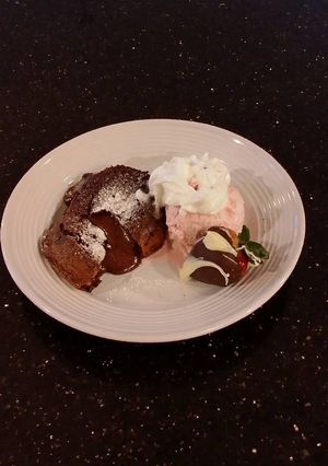 A picture of Molten Chocolate Cakes.