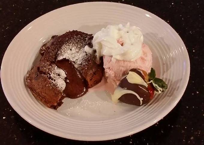 Simple Way to Prepare Ultimate Molten Chocolate Cakes